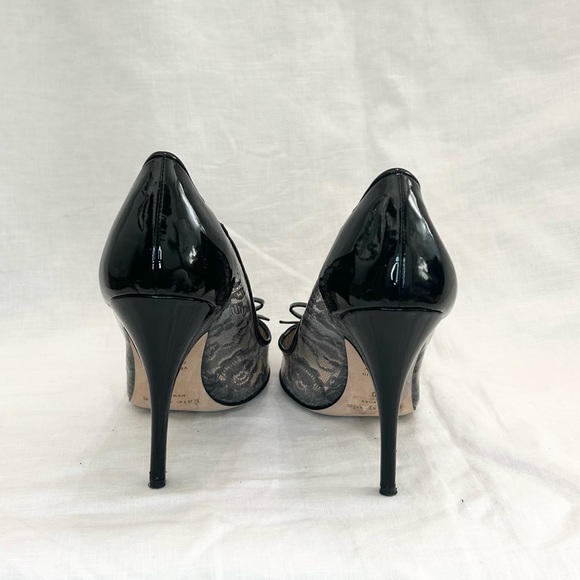 Kate Spade Pointed Toe Evening Pumps - Jeb Mid Heel - Picture 6 of 12